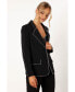 ფოტო #4 პროდუქტის Women's Shiloh Crystal Embellished Blazer