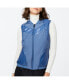 Фото #1 товара Mixed Media Vest Jacket