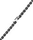 ფოტო #4 პროდუქტის Black & White Diamond Tennis Bracelet (10 ct. tw) in Sterling Silver & Black Rhodium-Plate