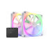 Фото #1 товара NZXT F140 RGB TWIN - Fan - 14 cm - 500 RPM - 1800 RPM - 32.5 dB - 24.85 cfm