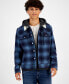 Фото #1 товара Men's Bib Trucker Jacket, Created for Macy's
