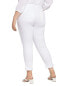 Nydj Plus Sheri Optic White Relaxed Jean Women's