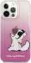 Karl Lagerfeld Etui Karl Lagerfeld KLHCP14LCFNRCPI Apple iPhone 14 Pro hardcase różowy/pink Choupette Fun