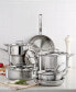 Фото #1 товара Multiclad Pro Tri-Ply Stainless Steel 12 Piece Cookware Set