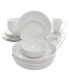 Фото #1 товара Josefa 18 Piece Porcelain Dinnerware Set with Large Serving Bowls
