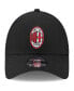 Фото #5 товара Men's Black AC Milan Core 9FORTY Adjustable Hat