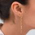Фото #3 товара Fine bronze stud earrings with cubic zirconia RZCU84