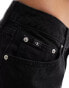 Фото #4 товара Calvin Klein Jeans 90s straight leg jeans in black