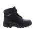 Фото #1 товара Skechers Work Relaxed Fit Workshire Peril Steel Toe Womens Black Wide Boots