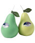 Фото #1 товара 2.8" Pear Scented Candle - Set of 2, Fruity Fragrance - Home Decor