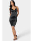 ფოტო #1 პროდუქტის Women's Bustier Pencil Dress