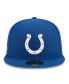 Фото #2 товара Men's Royal Indianapolis Colts Main Patch 59FIFTY Fitted Hat