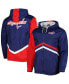 Men's Navy Washington Capitals Undeniable Full-Zip Windbreaker Jacket