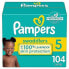 Фото #1 товара Pampers Swaddlers Active Baby Diapers Enormous Pack - Size 5 - 104ct