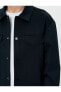 Фото #29 товара Gömlek Ceket Cep Detaylı Çıtçıt Düğmeli Klasik Yaka