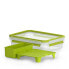 Фото #8 товара Ланч-контейнер для взрослых Emsa CLIP & GO Зеленый Transparent Полипропилен (PP) Термопластичный эластомер (TPE) Монохромный Прямоугольный
