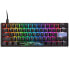 Ducky One 3 Classic Black/White Mini Gaming Tastatur, RGB LED - MX-Black (US)