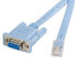 Фото #1 товара StarTech.com 6 ft RJ45 to DB9 Cisco Console Management Router Cable - M/F - 1.8 m - Blue - RJ-45 - DB-9 - Male - Female