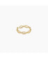 ფოტო #1 პროდუქტის Dainty Link Chain Ring Gold