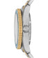 ფოტო #2 პროდუქტის Men's Maritime Three-Hand Two-Tone Stainless Steel Watch 42mm