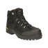 Фото #2 товара Men's EnduraMax Warm Insulated Waterproof Black Leather Work Boots