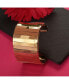 ფოტო #3 პროდუქტის Women's Gold Metallic Statement Bracelet