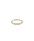 ფოტო #1 პროდუქტის Vittore Round Cut Gold Tone Plated Ring