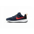 Фото #17 товара Детские спортивные кроссовки Nike REVOLUTION 6 DD1095 412 Тёмно Синий