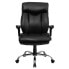 Фото #3 товара Hercules Series Big & Tall 400 Lb. Rated Black Leather Executive Swivel Chair With Adjustable Arms