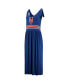 Фото #3 товара Women's Royal New York Mets Game Over Maxi Dress