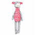 FREEDOG Red Donkey Plush Toy 45 cm