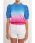 Women's Ombre Sweater Top