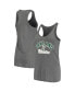 Фото #1 товара Women's Charcoal Oakland Athletics Multi-Count Tank Top