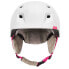 Meteor Kiona ski helmet white / pink 24850-24852