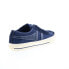 Gola Quota II Luke CMA260 Mens Blue Canvas Lace Up Lifestyle Sneakers Shoes 8