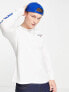 Фото #5 товара Polo Ralph Lauren Sports capsule arm logo long sleeve top in white