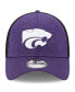 ფოტო #2 პროდუქტის Men's Purple Kansas State Wildcats Shadowed Neo 39THIRTY Flex Hat