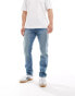 Фото #4 товара Polo Ralph Lauren Parkside straight leg jeans in mid wash