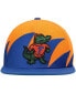 ფოტო #3 პროდუქტის Men's Royal, Orange Florida Gators Sharktooth Snapback Hat