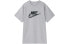 Футболка мужская Nike Logo CT6491-902 (светло-серая) 2XL - фото #1