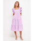 Фото #1 товара Платье средней длины с манжетами для женщин English Factory