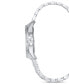 ფოტო #2 პროდუქტის Women's Crystal Silver-Tone Bracelet Watch 33mm, Created for Macy's