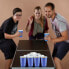 100 x Beer Pong Becher blau Blau / Weiß - фото #2