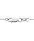 ფოტო #4 პროდუქტის Onyx & Diamond Accent Necklace, 17" + 1" extender