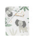 Фото #3 товара Jungle Friends 100% Cotton Safari Animals Baby Fitted Crib Sheet