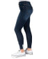 Фото #3 товара Juniors' Curvy High Rise Skinny Ankle Jeans