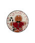 Holiday Magic Gingerbread 4 Set Canape Plate Set