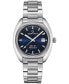 ფოტო #1 პროდუქტის Men's Swiss Automatic DS-2 Stainless Steel Bracelet Watch 40mm