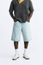 Baggy-fit bermuda jorts