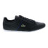 Фото #2 товара Lacoste Nivolor 0721 1 P CMA Mens Black Leather Lifestyle Sneakers Shoes